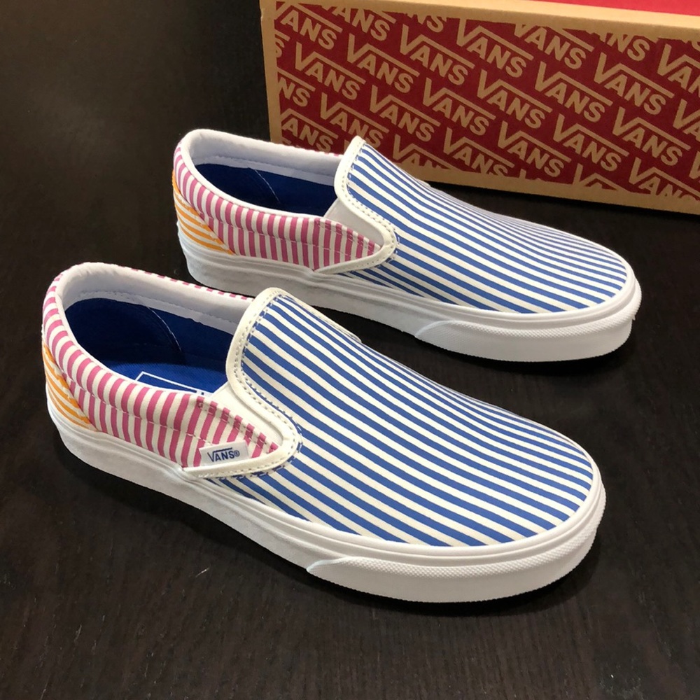 Vans Classic Slip-on Deck Club Mix Stripes - Picture 2 of 5